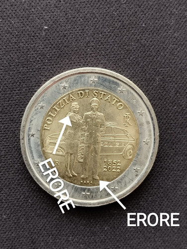 Moneta italia euro - euro., 2022