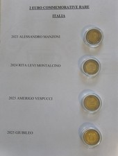 2 EURO ITALIA 4 Monete RARE