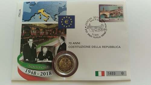 Euro numisbrief italia - 2,