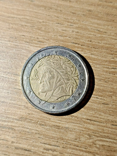 Moneta euro italia 2005 - moneta,