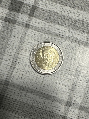 Moneta euro rara verdi - 2, g