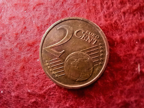 Moneta cent - moneta, da