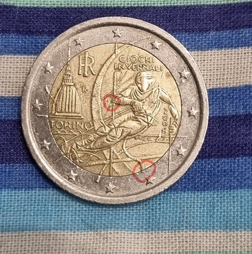 Rara moneta euro giochi - moneta,