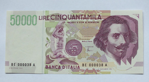 Repubblica 000 lire lorenzo - 50.000,