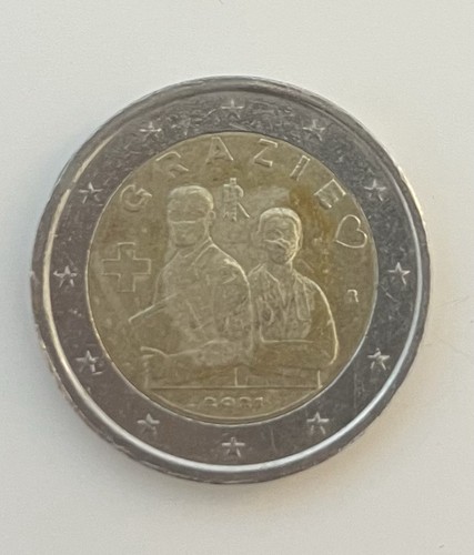 Moneta euro rara italia - euro, 2021
