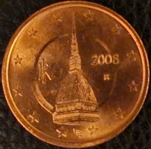 Italia eurocent 2008 errore - 2008,