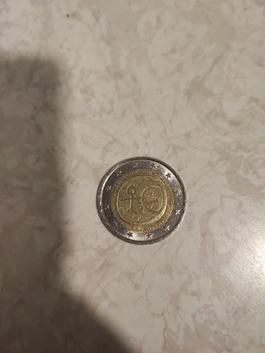 Moneta euro rara tedesca - da, 2