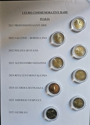 Euro italia monete - 8, rare