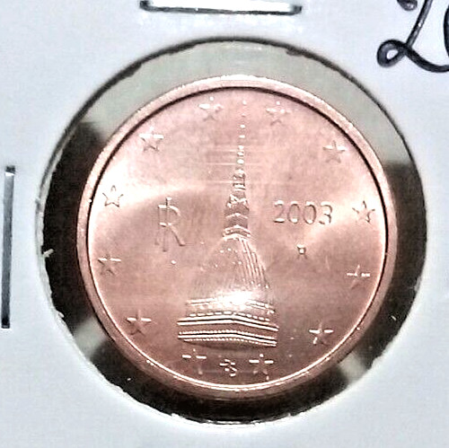 Cent italia 2003 fdc - (5), unc