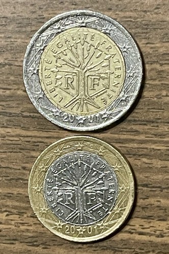 Monete 2 euro francia - 1,