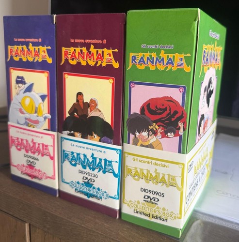 Ranma box dvd - 1/2,