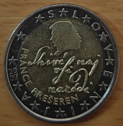 Moneta slovena rara - slovena,