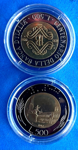 Italia bellissime 500 lire - bellissime,