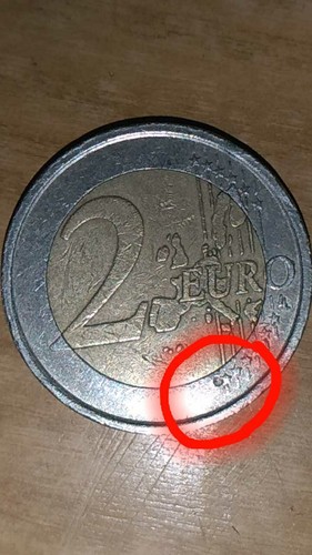 Moneta euro rara - euro,
